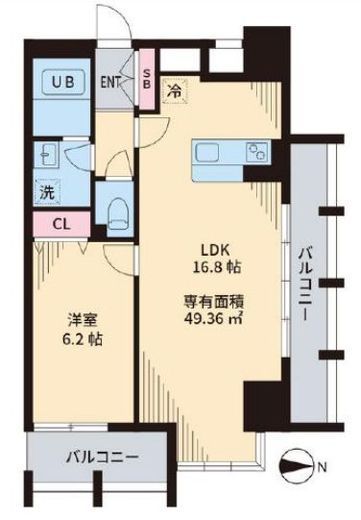 TOKIO国立タワー 901 間取り図