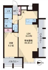 TOKIO国立タワー 901 間取り図