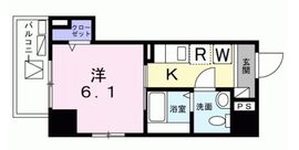 ヒカルサ滝野川 201 間取り図