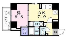 ヒカルサ滝野川 202 間取り図