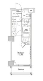 ザ・パークハビオ下北沢 310 間取り図