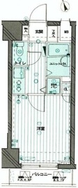 パークウェル麻布 1階 間取り図