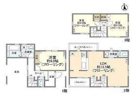 Kolet大田西糀谷 (コレット大田西糀谷) #01 間取り図