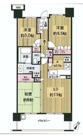 スターコート豊洲 6階 間取り図