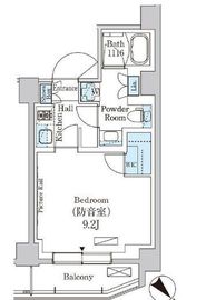 パークアクシス板橋MUSE 204 間取り図