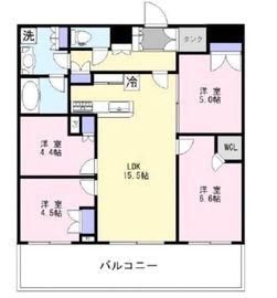 勝どきザ・タワー 29階 間取り図