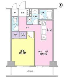 コンフォリア赤羽岩淵 511 間取り図