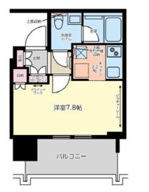 ブリリアタワー浜離宮 12階 間取り図