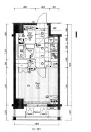 メイクスデザイン門前仲町 602 間取り図