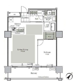 パークキューブ西ヶ原ステージ 1304 間取り図