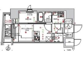 フェルクルールプレスト池袋ウエスト 12階 間取り図