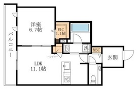 有栖川Heights 302 間取り図