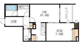 有栖川Heights 305 間取り図