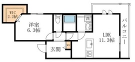 有栖川Heights 304 間取り図
