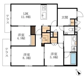 有栖川Heights 101 間取り図