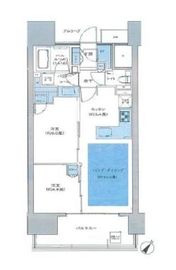 シティタワー駒沢大学ステーションコート 9階 間取り図