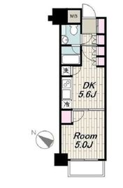 サージュ赤坂 3階 間取り図