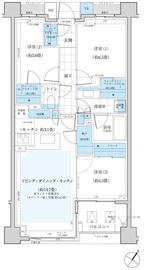 パークホームズ市ヶ谷ヒルトップレジデンス 3階 間取り図