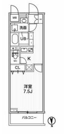 グランド神楽坂 105 間取り図