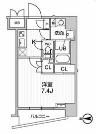 グランド神楽坂 302 間取り図