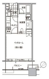 ステーションガーデンタワー 12階 間取り図
