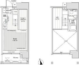 カスタリア中延 503 間取り図