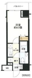 文京春日プラッツ 6階 間取り図