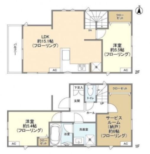 Kolet新高円寺 (コレット新高円寺) #02 間取り図