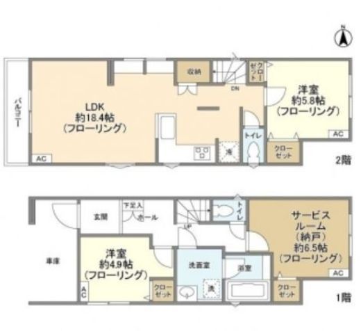 Kolet富士見台 (コレット富士見台) #04 間取り図