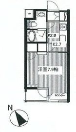 プロシード西新宿 604 間取り図