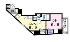 グランドルチェ駒込 603 間取り図