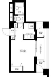 ソリテア四谷荒木町 3階 間取り図