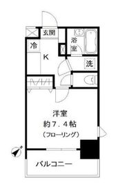 リテラス白金台ヒルズ 504 間取り図