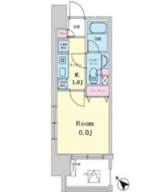 エコロジー白山レジデンス 601 間取り図