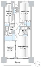 イーストパークス大島サザンスクエア 11階 間取り図