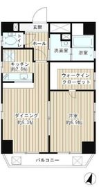 グランドゥ渋谷 601 間取り図