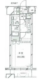 ヴィーダ・スカイコート品川 4階 間取り図