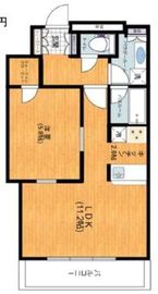 セントラルレジデンス シティタワー池袋 9階 間取り図