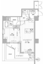 Gate127 403 間取り図