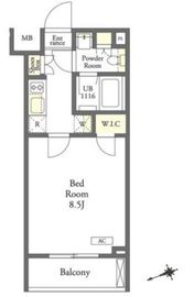 BREEZE MAISON ITABASHI (ブリーズメゾン板橋) 2階 間取り図