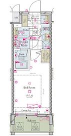 コンシェリア浜松町マスターズヴィラ 3階 間取り図