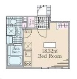 Reve Residence 白金台Ⅱ (レーヴレジデンス白金台Ⅱ) 302 間取り図