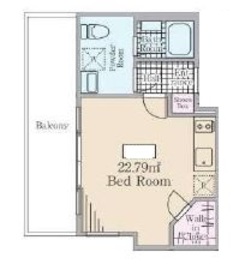 Reve Residence 白金台Ⅱ (レーヴレジデンス白金台Ⅱ) 303 間取り図