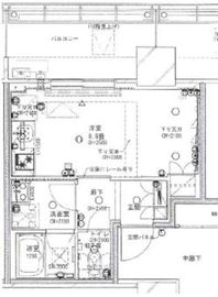 ブリリアタワー浜離宮 10階 間取り図