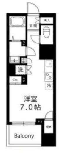 SYLA SAKURAGICHO 501 間取り図
