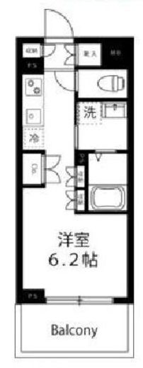 SYLA SAKURAGICHO 502 間取り図