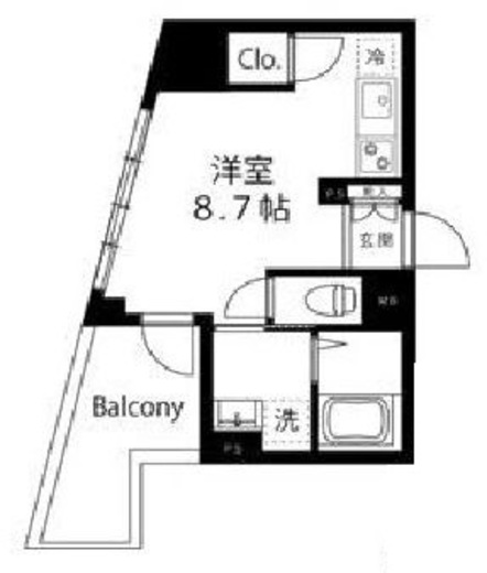 SYLA SAKURAGICHO 510 間取り図