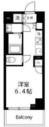 SYLA SAKURAGICHO 805 間取り図
