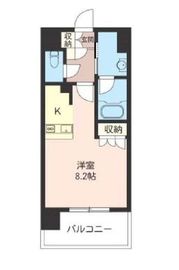 オーキッドレジデンス品川 602 間取り図