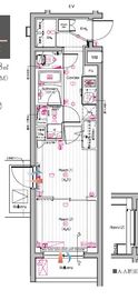 PREMIUM CUBE 中野富士見町 (プレミアムキューブ中野富士見町) 4階 間取り図